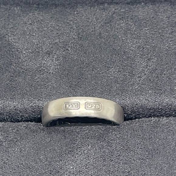 David Yurman Men’s Sterling Silver Ring - Picture 6 of 8